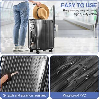 Funda Protectora Maleta 28 Transparente