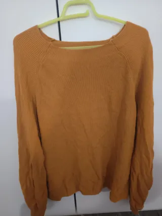 Jersey premamá punto naranja