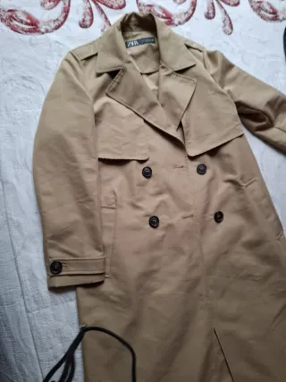 Trench beige camel