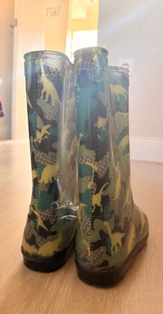 Botas de agua niño dinosaurios Talla 35