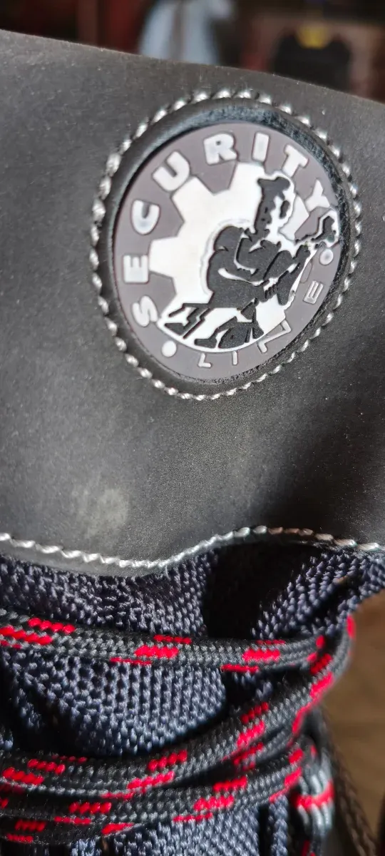 Stivali di sicurezza Securit Line neri e rossi