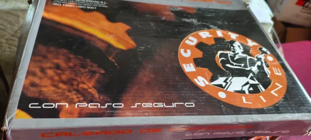 Stivali di sicurezza Securit Line neri e rossi