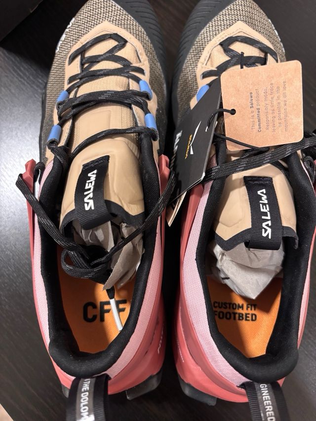 Zapatillas Salewa Wildfire NXT Gore-Tex Beige/Rosa