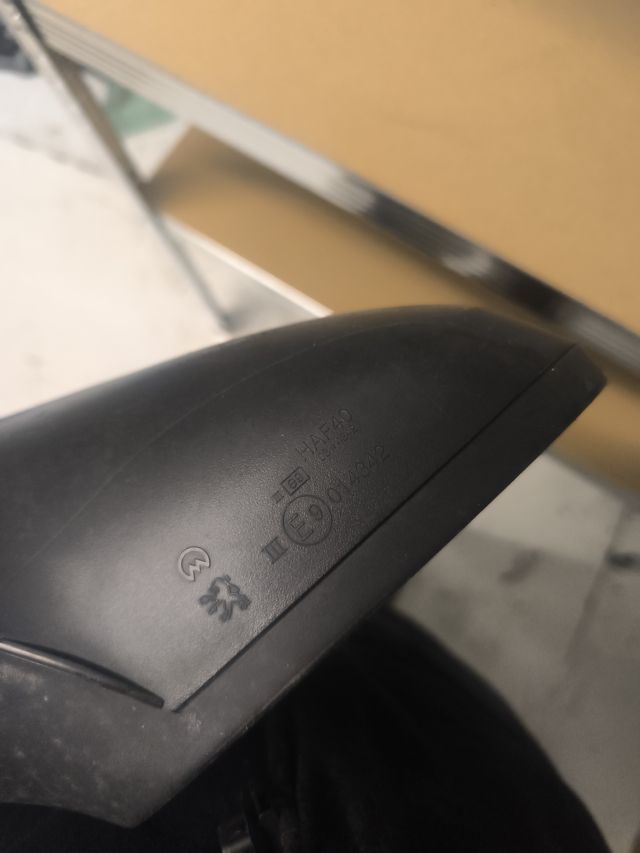 Retrovisor Izquierdo Peugeot 207cc Azul