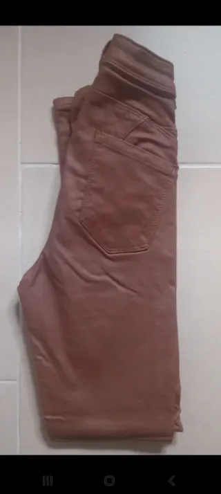 Calças Ecopele Cardadas Tam 34