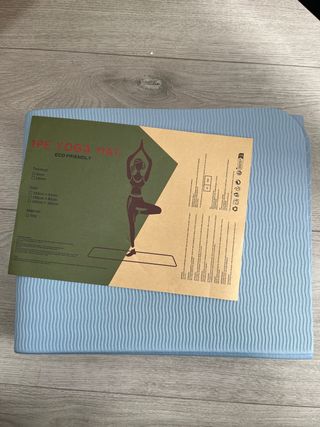 Esterilla Yoga Plegable Azul