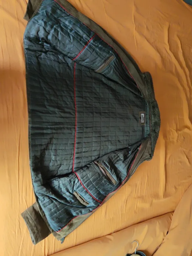 Cazadora hombre marrón