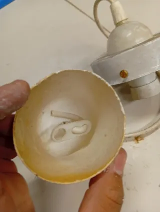 Attacco portalampada lampadario diametro 11 cm