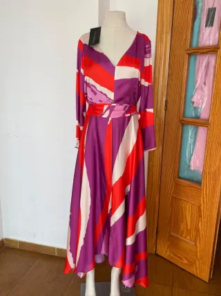 Vestido Matilde Cano Talla 44 Nuevo