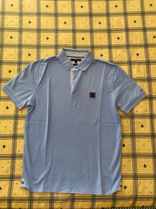 Polo Tommy Hilfiger Azul Celeste