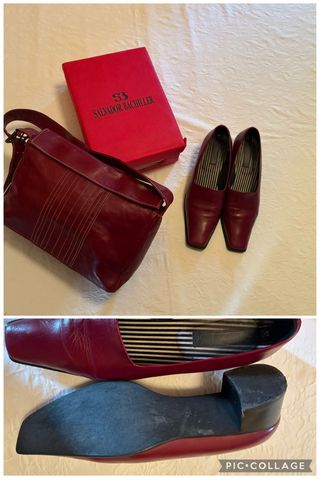 Conjunto Bolso y Zapatos Salvador Bachiller