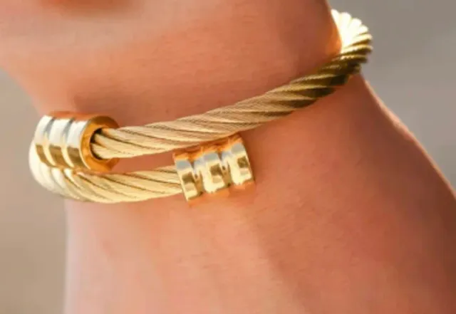 Pulsera estilo cable