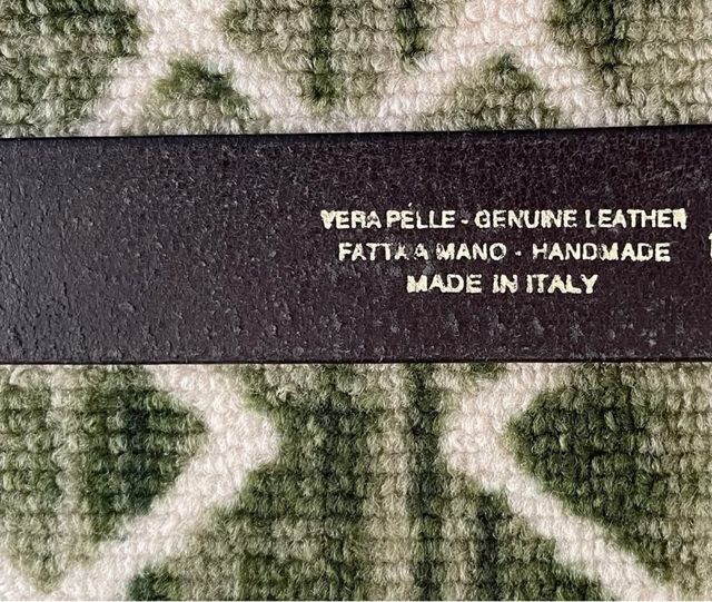 Cintura vera pelle 130 cm