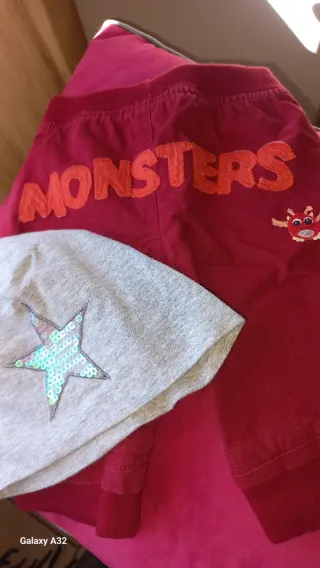 Set neonato 3 mesi: album, pantaloni, cappellino