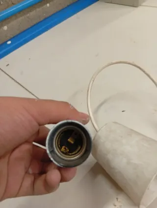 Attacco portalampada vintage lampadario