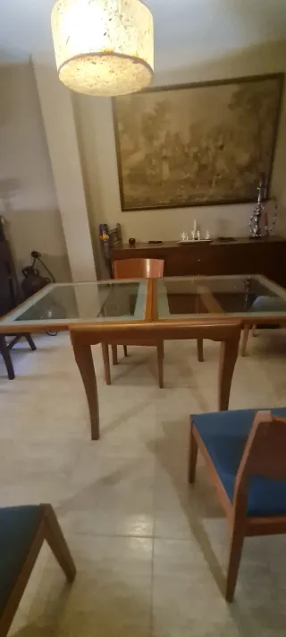 OFERTA! Mesa de comedor extensible 4 sillas