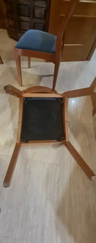 OFERTA! Mesa de comedor extensible 4 sillas