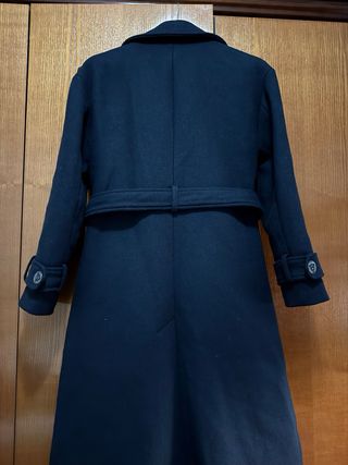 Abrigo Morgan T34/36 Negro Mujer azul marino nuevo