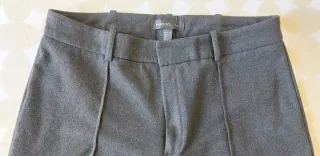 Pantalón Mango Suit Gris Talla S