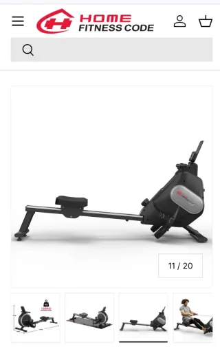 Máquina Remo Magnética Resistencia Ajustable nueva