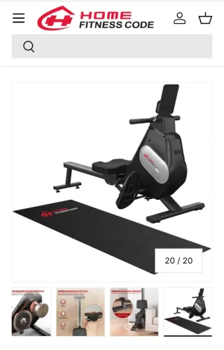 Máquina Remo Magnética Resistencia Ajustable nueva