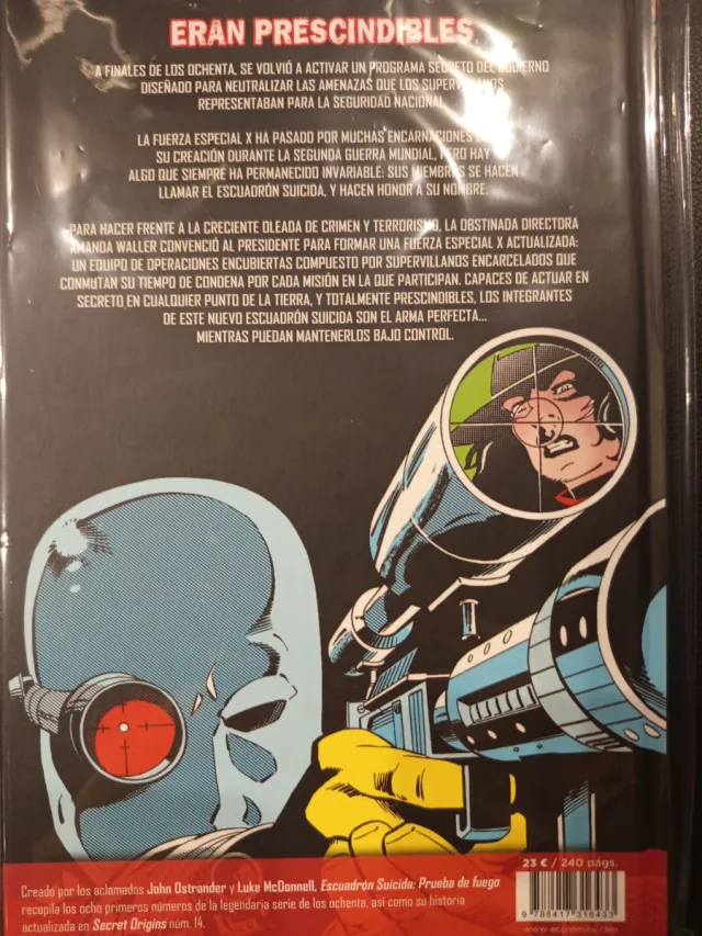 Escuadrón suicida Lote Cómic