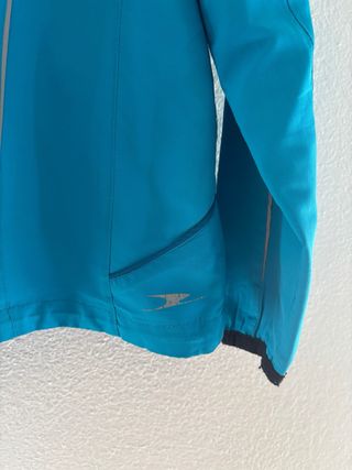 Giacca da jogging celeste