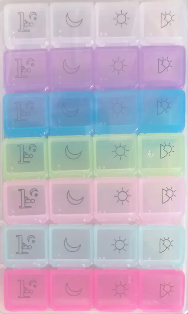 Pastillero Grande Arcoíris