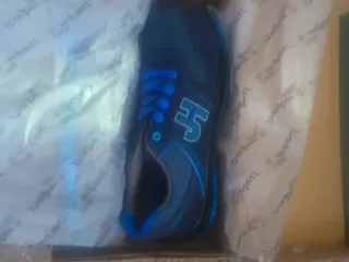 Zapatos de seguridad Jhayber negros y azules