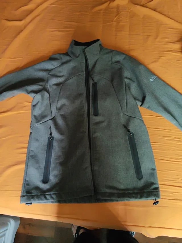 Chaqueta Columbia Hombre Talla M Gris