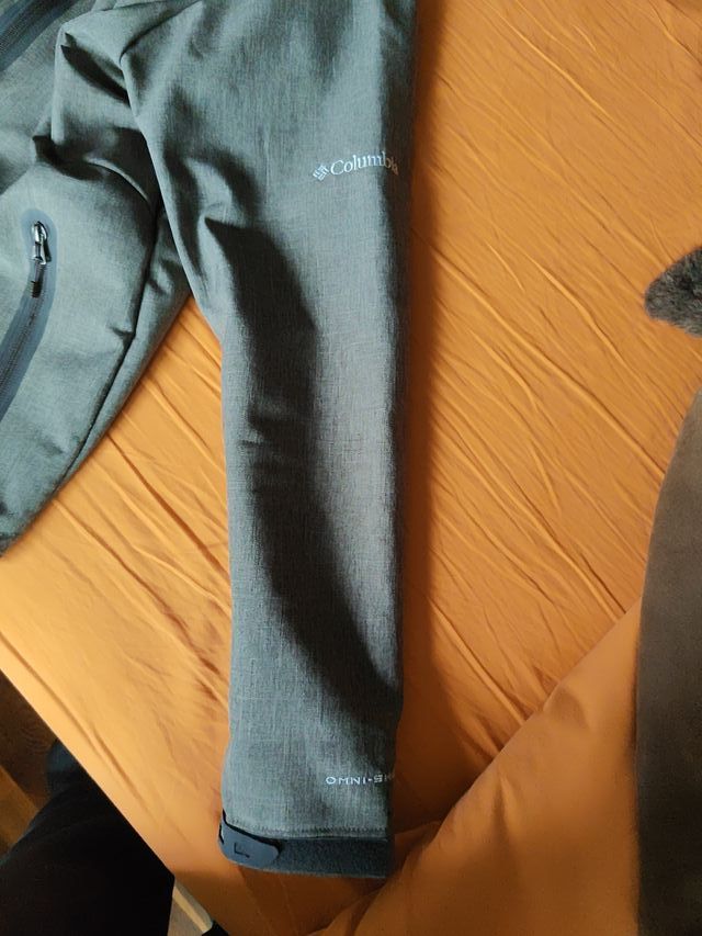 Chaqueta Columbia Hombre Talla M Gris