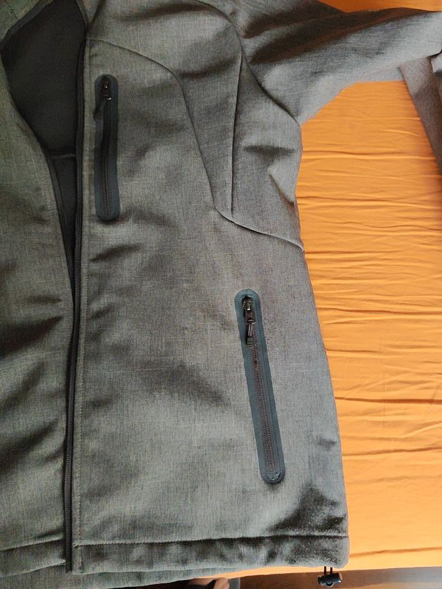 Chaqueta Columbia Hombre Talla M Gris