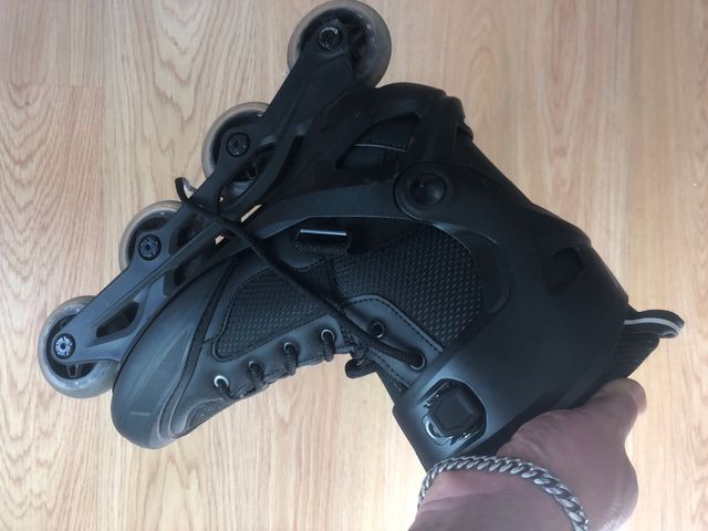 Patines en Línea Negros como nuevo