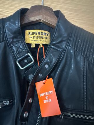 Chaqueta Piel Superdry