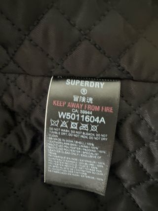 Chaqueta Piel Superdry