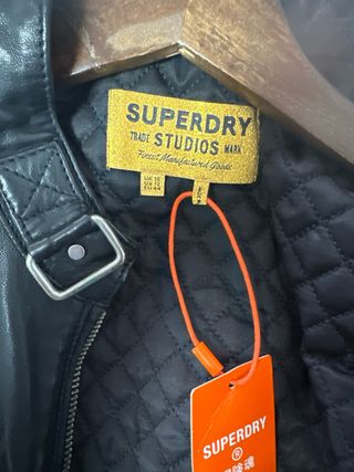 Chaqueta Piel Superdry