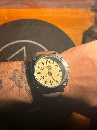 Reloj Spirit St. Louis Marrón/Amarillo