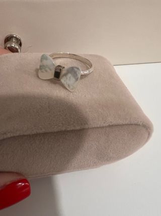 Anillo Tous Lazo Plata y Nácar