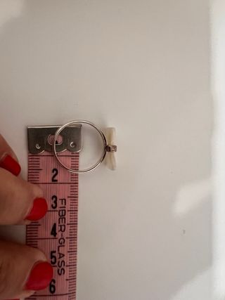 Anillo Tous Lazo Plata y Nácar