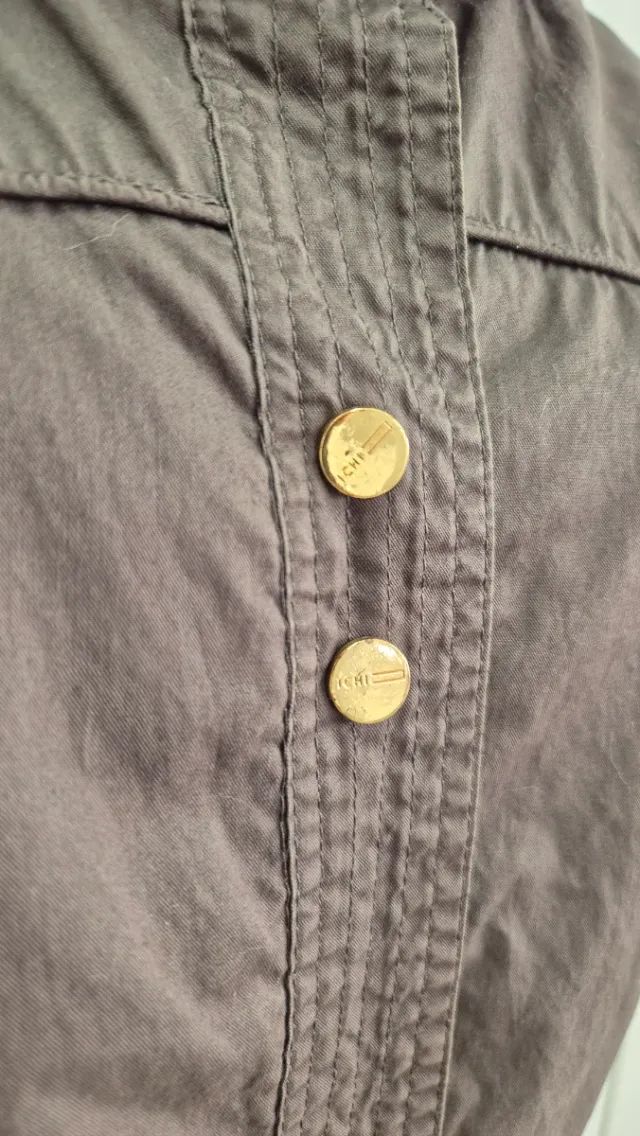 Cazadora ICHI verde musgo T-38