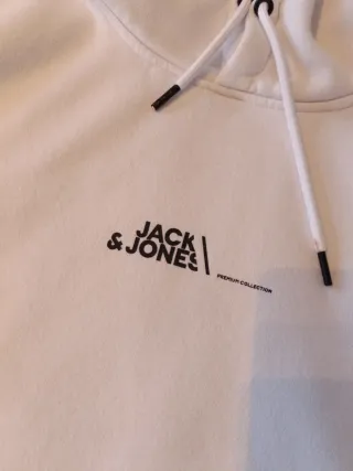 Sudadera Jack&Jones Blanca