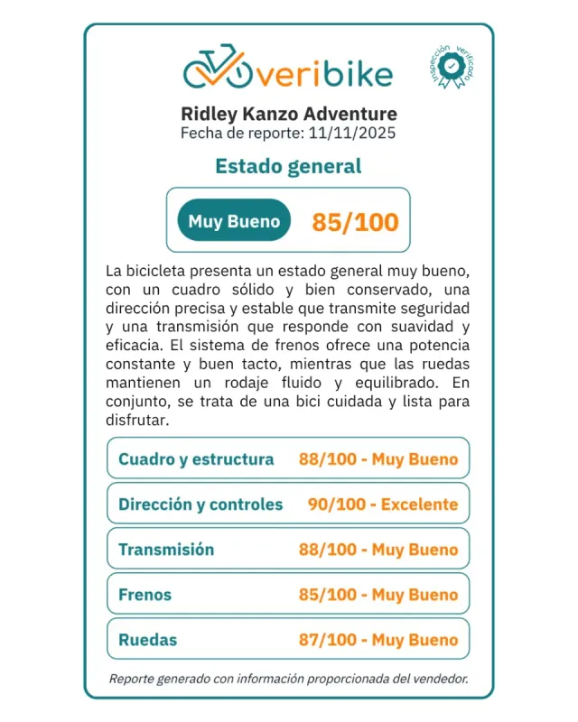 Inspección de bicicletas con IA