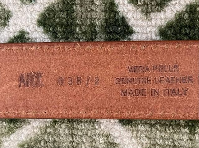 Cintura vera pelle 115 cm