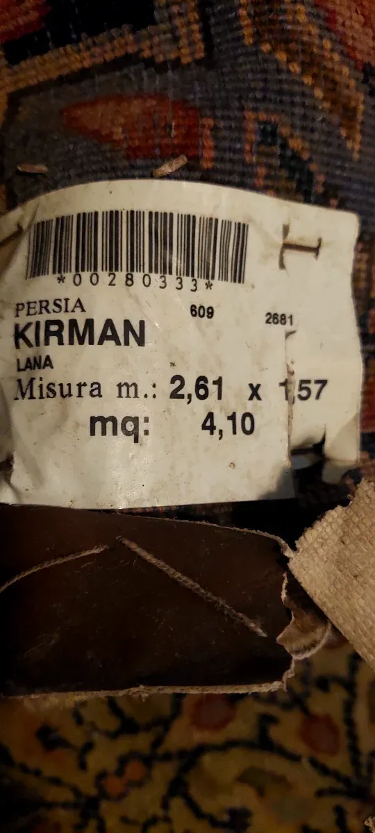 Tappeto Kirman Lana 2,61 x 1,57 m