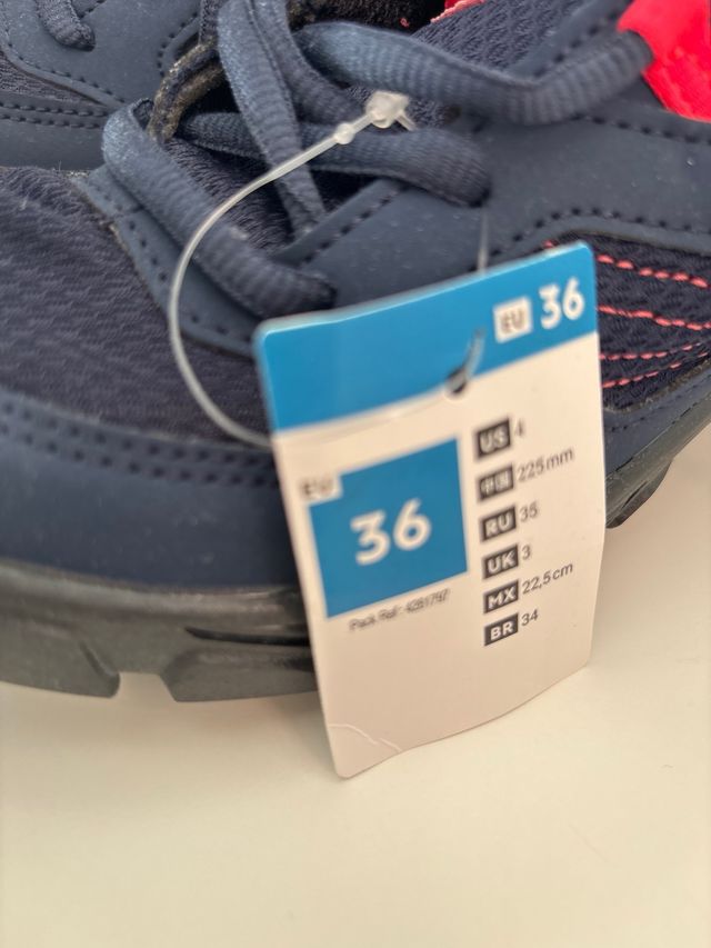 Zapatillas niña Quechua Talla 36