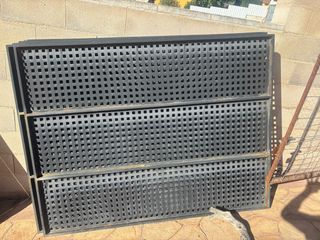 10 Rejas metálicas para muro exterior