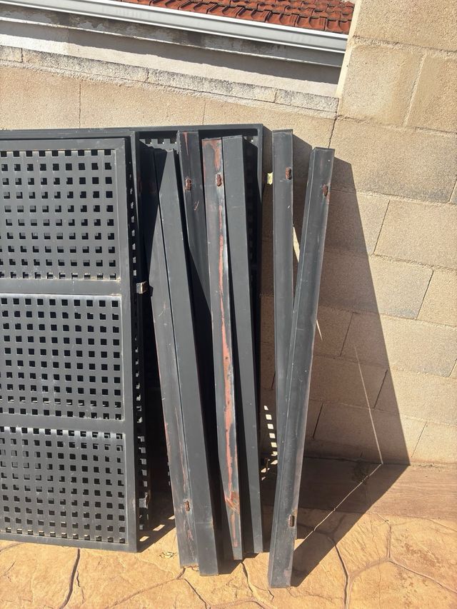 10 Rejas metálicas para muro exterior