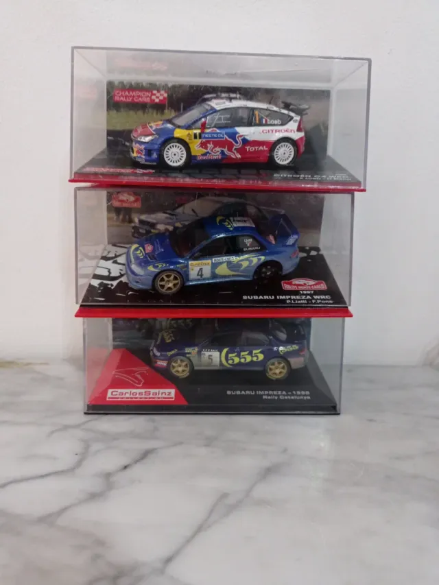 3 Coches de Colección Rally