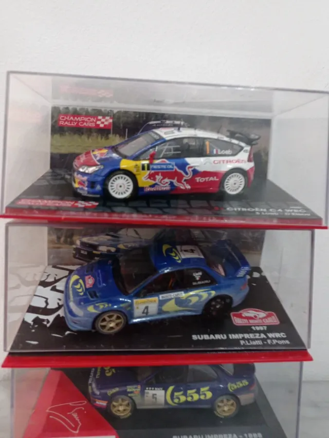 3 Coches de Colección Rally