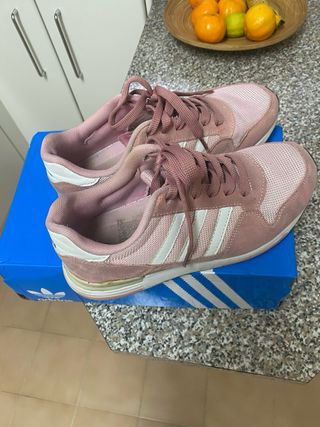 Zapatillas Adidas Mujer Talla 39 Rosa